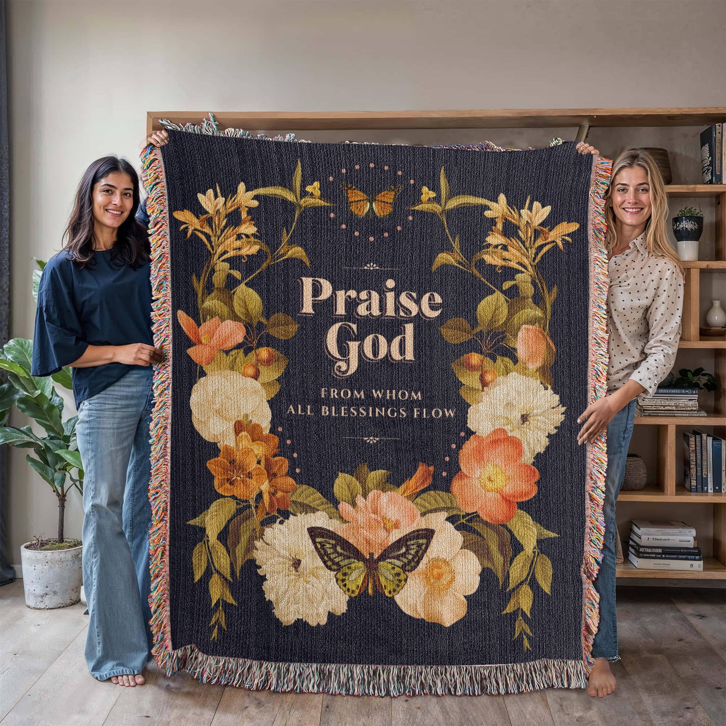 Doxology Woven Blanket